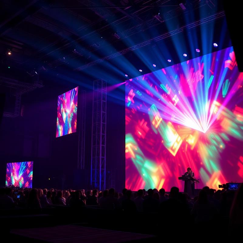 Immersive stages for keynotes